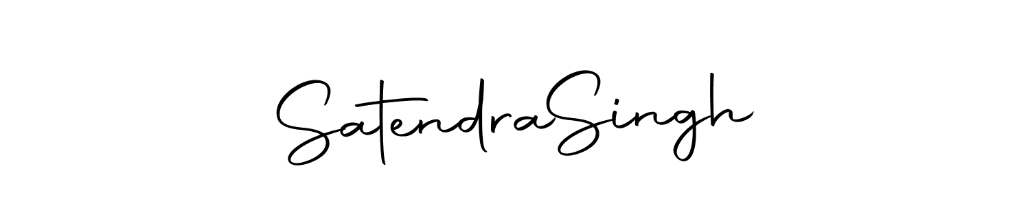 How to make Satendra  Singh name signature. Use Autography-DOLnW style for creating short signs online. This is the latest handwritten sign. Satendra  Singh signature style 10 images and pictures png