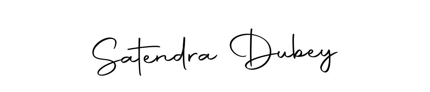 Design your own signature with our free online signature maker. With this signature software, you can create a handwritten (Autography-DOLnW) signature for name Satendra Dubey. Satendra Dubey signature style 10 images and pictures png