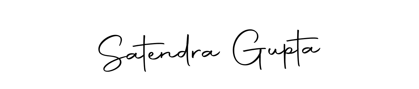 How to make Satendra Gupta name signature. Use Autography-DOLnW style for creating short signs online. This is the latest handwritten sign. Satendra Gupta signature style 10 images and pictures png