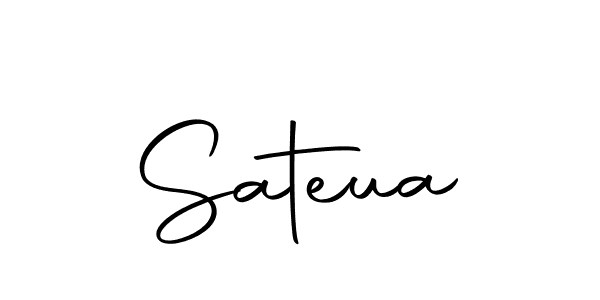 Design your own signature with our free online signature maker. With this signature software, you can create a handwritten (Autography-DOLnW) signature for name Sateua. Sateua signature style 10 images and pictures png