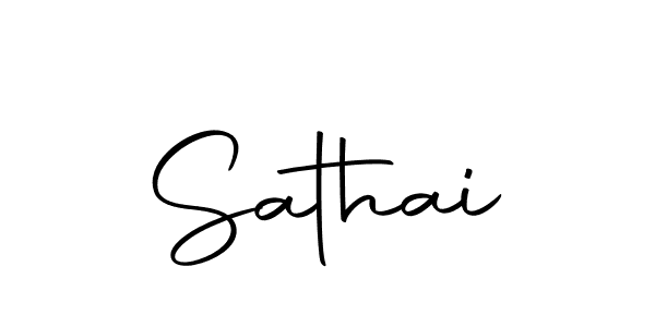 Create a beautiful signature design for name Sathai. With this signature (Autography-DOLnW) fonts, you can make a handwritten signature for free. Sathai signature style 10 images and pictures png