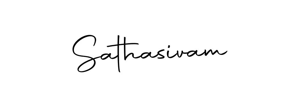 Use a signature maker to create a handwritten signature online. With this signature software, you can design (Autography-DOLnW) your own signature for name Sathasivam. Sathasivam signature style 10 images and pictures png