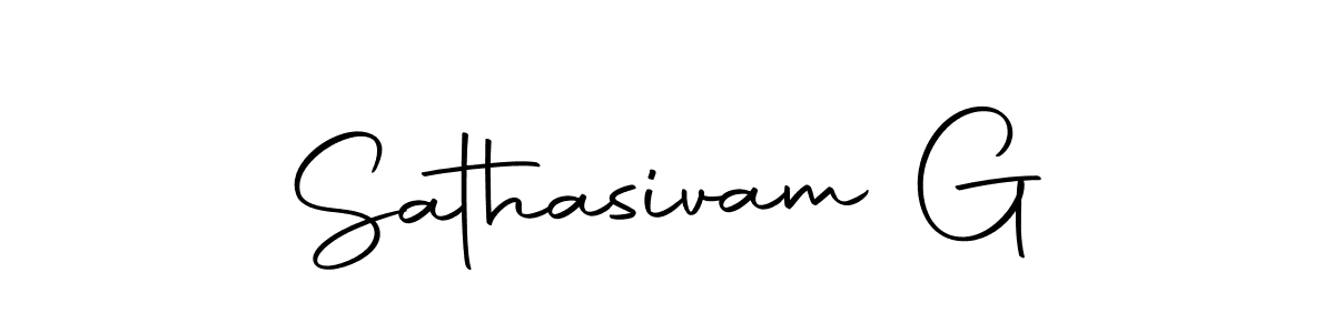 Sathasivam G stylish signature style. Best Handwritten Sign (Autography-DOLnW) for my name. Handwritten Signature Collection Ideas for my name Sathasivam G. Sathasivam G signature style 10 images and pictures png