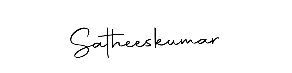 How to make Satheeskumar signature? Autography-DOLnW is a professional autograph style. Create handwritten signature for Satheeskumar name. Satheeskumar signature style 10 images and pictures png