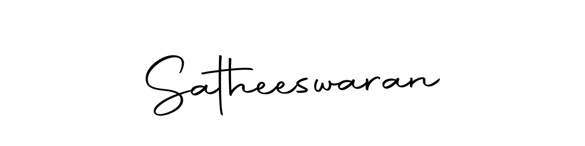 You should practise on your own different ways (Autography-DOLnW) to write your name (Satheeswaran) in signature. don't let someone else do it for you. Satheeswaran signature style 10 images and pictures png