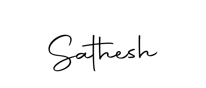 Create a beautiful signature design for name Sathesh. With this signature (Autography-DOLnW) fonts, you can make a handwritten signature for free. Sathesh signature style 10 images and pictures png