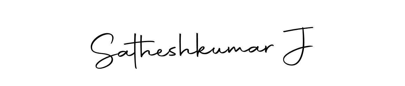 Here are the top 10 professional signature styles for the name Satheshkumar J. These are the best autograph styles you can use for your name. Satheshkumar J signature style 10 images and pictures png