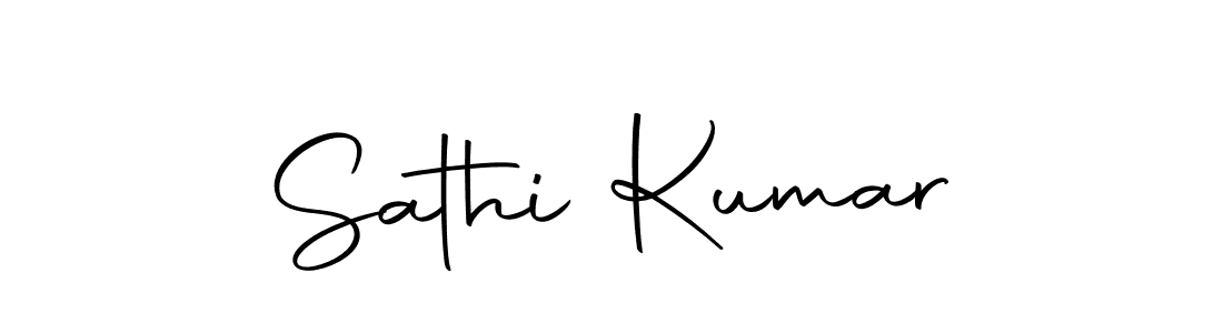 Make a beautiful signature design for name Sathi Kumar. Use this online signature maker to create a handwritten signature for free. Sathi Kumar signature style 10 images and pictures png