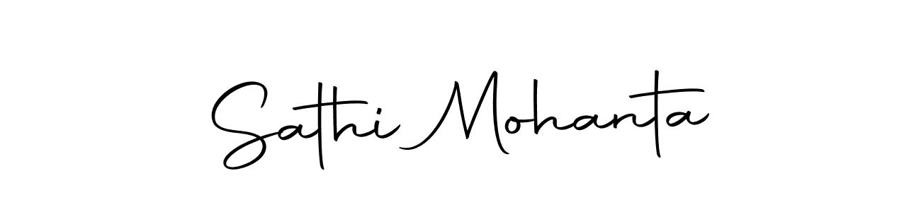 Sathi Mohanta stylish signature style. Best Handwritten Sign (Autography-DOLnW) for my name. Handwritten Signature Collection Ideas for my name Sathi Mohanta. Sathi Mohanta signature style 10 images and pictures png