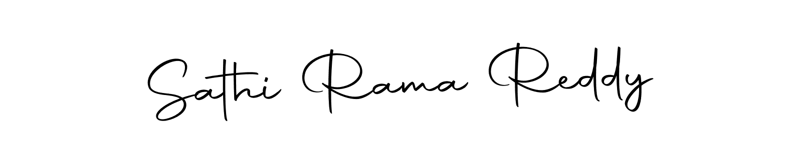 How to make Sathi Rama Reddy signature? Autography-DOLnW is a professional autograph style. Create handwritten signature for Sathi Rama Reddy name. Sathi Rama Reddy signature style 10 images and pictures png