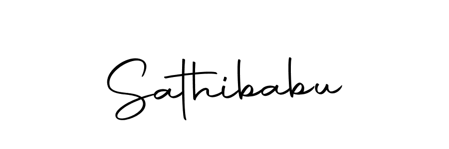 Make a beautiful signature design for name Sathibabu. Use this online signature maker to create a handwritten signature for free. Sathibabu signature style 10 images and pictures png