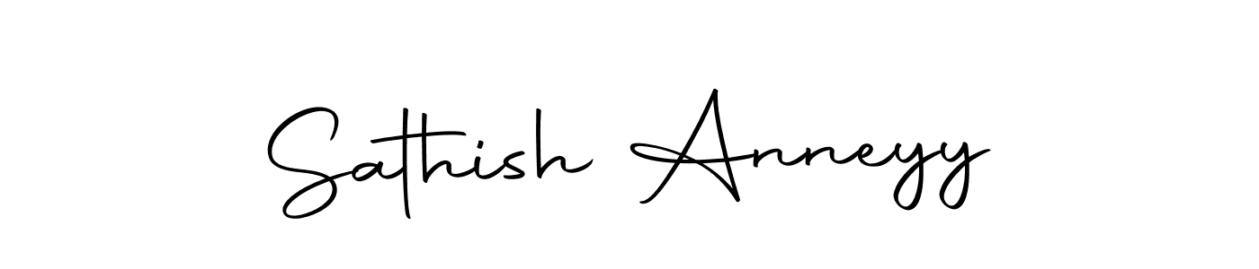 Also we have Sathish Anneyy name is the best signature style. Create professional handwritten signature collection using Autography-DOLnW autograph style. Sathish Anneyy signature style 10 images and pictures png