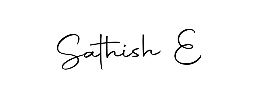 Once you've used our free online signature maker to create your best signature Autography-DOLnW style, it's time to enjoy all of the benefits that Sathish E name signing documents. Sathish E signature style 10 images and pictures png