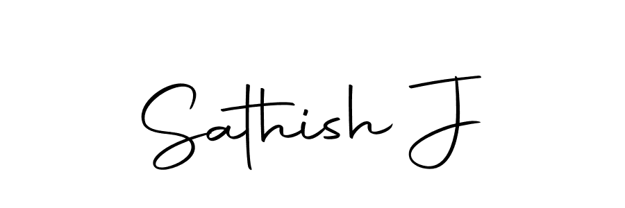 Also we have Sathish J name is the best signature style. Create professional handwritten signature collection using Autography-DOLnW autograph style. Sathish J signature style 10 images and pictures png