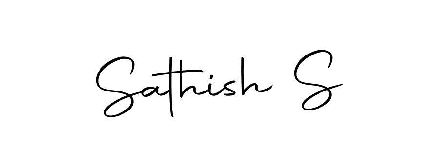 Similarly Autography-DOLnW is the best handwritten signature design. Signature creator online .You can use it as an online autograph creator for name Sathish S. Sathish S signature style 10 images and pictures png