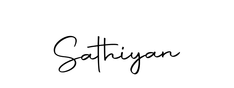 Create a beautiful signature design for name Sathiyan. With this signature (Autography-DOLnW) fonts, you can make a handwritten signature for free. Sathiyan signature style 10 images and pictures png