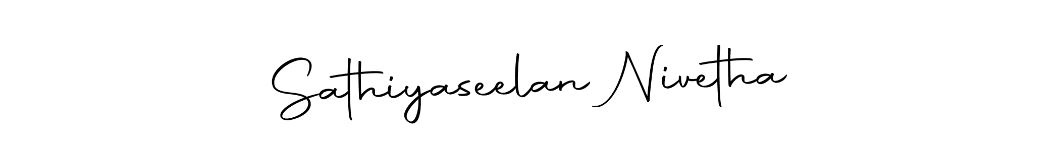 Make a beautiful signature design for name Sathiyaseelan Nivetha. Use this online signature maker to create a handwritten signature for free. Sathiyaseelan Nivetha signature style 10 images and pictures png