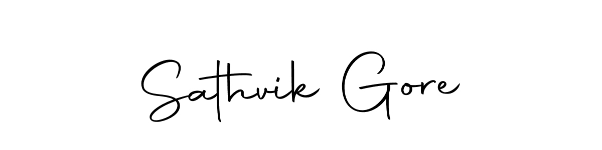 It looks lik you need a new signature style for name Sathvik Gore. Design unique handwritten (Autography-DOLnW) signature with our free signature maker in just a few clicks. Sathvik Gore signature style 10 images and pictures png