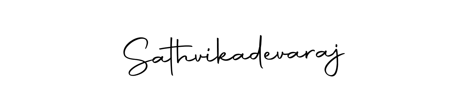 Design your own signature with our free online signature maker. With this signature software, you can create a handwritten (Autography-DOLnW) signature for name Sathvikadevaraj. Sathvikadevaraj signature style 10 images and pictures png