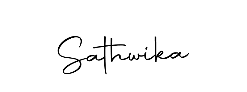 Make a beautiful signature design for name Sathwika. Use this online signature maker to create a handwritten signature for free. Sathwika signature style 10 images and pictures png