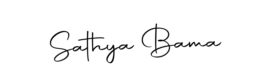 Create a beautiful signature design for name Sathya Bama. With this signature (Autography-DOLnW) fonts, you can make a handwritten signature for free. Sathya Bama signature style 10 images and pictures png