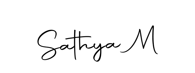 if you are searching for the best signature style for your name Sathya M. so please give up your signature search. here we have designed multiple signature styles  using Autography-DOLnW. Sathya M signature style 10 images and pictures png