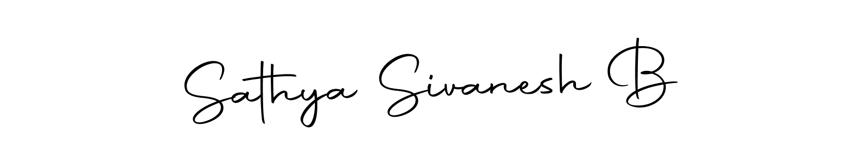Once you've used our free online signature maker to create your best signature Autography-DOLnW style, it's time to enjoy all of the benefits that Sathya Sivanesh B name signing documents. Sathya Sivanesh B signature style 10 images and pictures png