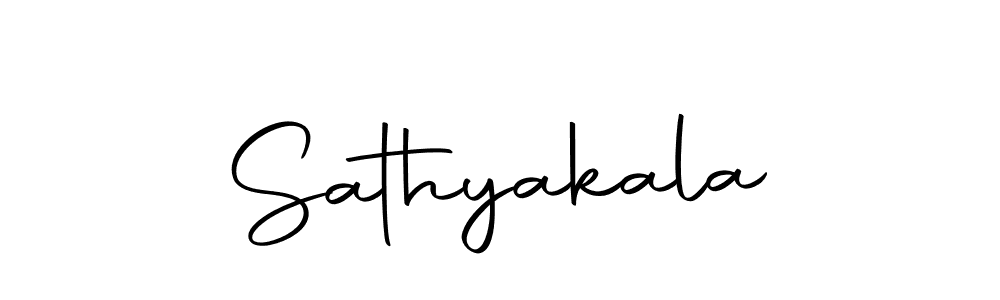 Design your own signature with our free online signature maker. With this signature software, you can create a handwritten (Autography-DOLnW) signature for name Sathyakala. Sathyakala signature style 10 images and pictures png