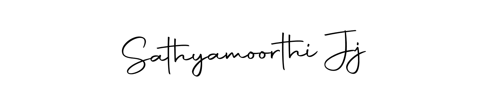 Create a beautiful signature design for name Sathyamoorthi Jj. With this signature (Autography-DOLnW) fonts, you can make a handwritten signature for free. Sathyamoorthi Jj signature style 10 images and pictures png