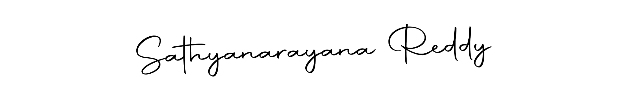 Make a beautiful signature design for name Sathyanarayana Reddy. With this signature (Autography-DOLnW) style, you can create a handwritten signature for free. Sathyanarayana Reddy signature style 10 images and pictures png