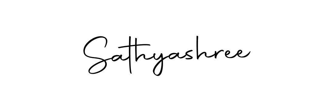 How to make Sathyashree signature? Autography-DOLnW is a professional autograph style. Create handwritten signature for Sathyashree name. Sathyashree signature style 10 images and pictures png