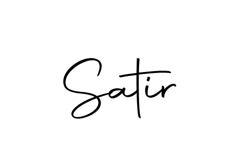 How to make Satir name signature. Use Autography-DOLnW style for creating short signs online. This is the latest handwritten sign. Satir signature style 10 images and pictures png