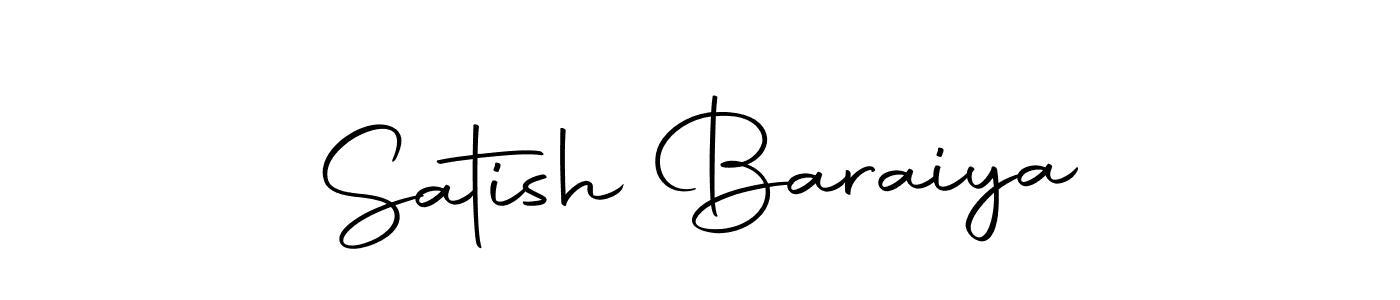 Make a short Satish Baraiya signature style. Manage your documents anywhere anytime using Autography-DOLnW. Create and add eSignatures, submit forms, share and send files easily. Satish Baraiya signature style 10 images and pictures png