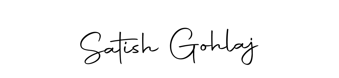 if you are searching for the best signature style for your name Satish Gohlaj. so please give up your signature search. here we have designed multiple signature styles  using Autography-DOLnW. Satish Gohlaj signature style 10 images and pictures png