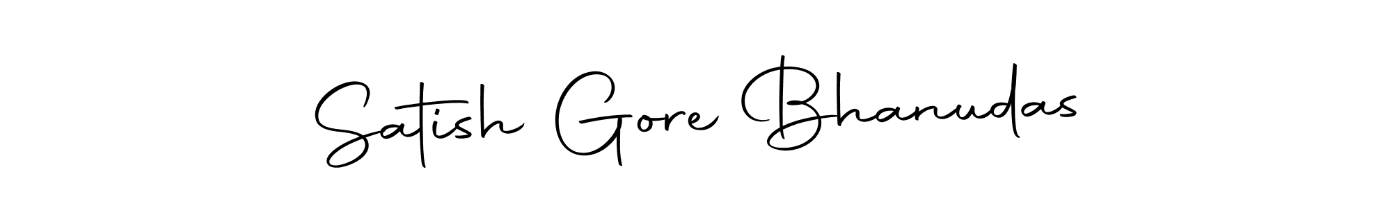 Create a beautiful signature design for name Satish Gore Bhanudas. With this signature (Autography-DOLnW) fonts, you can make a handwritten signature for free. Satish Gore Bhanudas signature style 10 images and pictures png