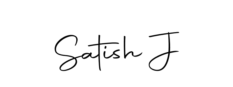 Satish J stylish signature style. Best Handwritten Sign (Autography-DOLnW) for my name. Handwritten Signature Collection Ideas for my name Satish J. Satish J signature style 10 images and pictures png