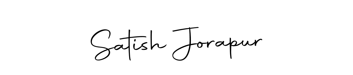 Make a beautiful signature design for name Satish Jorapur. With this signature (Autography-DOLnW) style, you can create a handwritten signature for free. Satish Jorapur signature style 10 images and pictures png