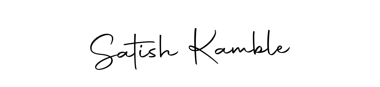 Satish Kamble stylish signature style. Best Handwritten Sign (Autography-DOLnW) for my name. Handwritten Signature Collection Ideas for my name Satish Kamble. Satish Kamble signature style 10 images and pictures png