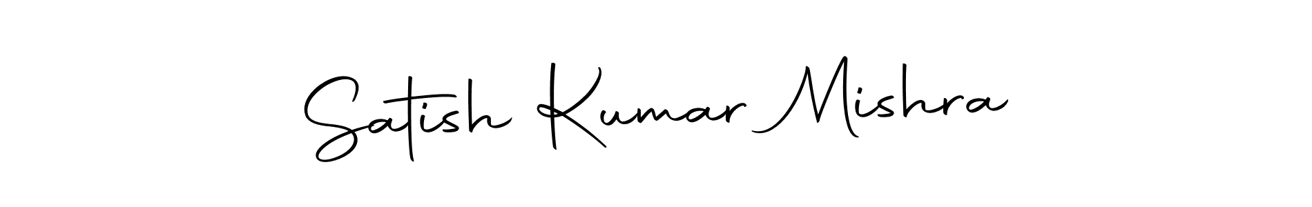 Also we have Satish Kumar Mishra name is the best signature style. Create professional handwritten signature collection using Autography-DOLnW autograph style. Satish Kumar Mishra signature style 10 images and pictures png