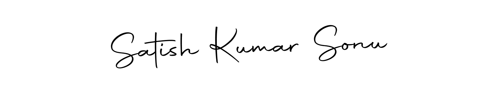 This is the best signature style for the Satish Kumar Sonu name. Also you like these signature font (Autography-DOLnW). Mix name signature. Satish Kumar Sonu signature style 10 images and pictures png