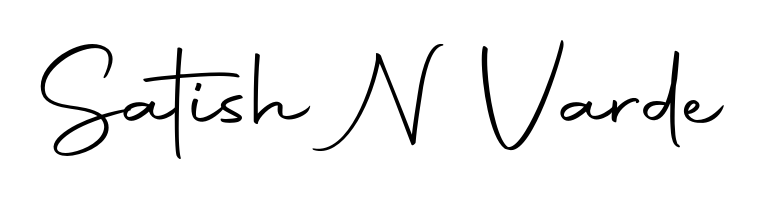 How to make Satish N Varde name signature. Use Autography-DOLnW style for creating short signs online. This is the latest handwritten sign. Satish N Varde signature style 10 images and pictures png
