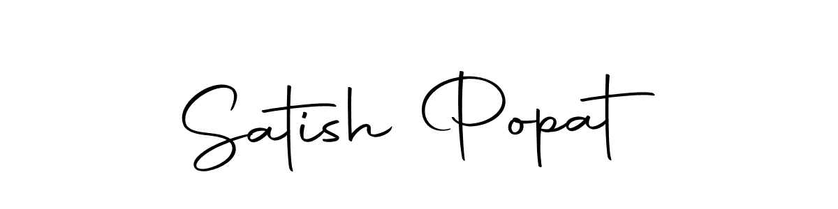 How to make Satish Popat name signature. Use Autography-DOLnW style for creating short signs online. This is the latest handwritten sign. Satish Popat signature style 10 images and pictures png
