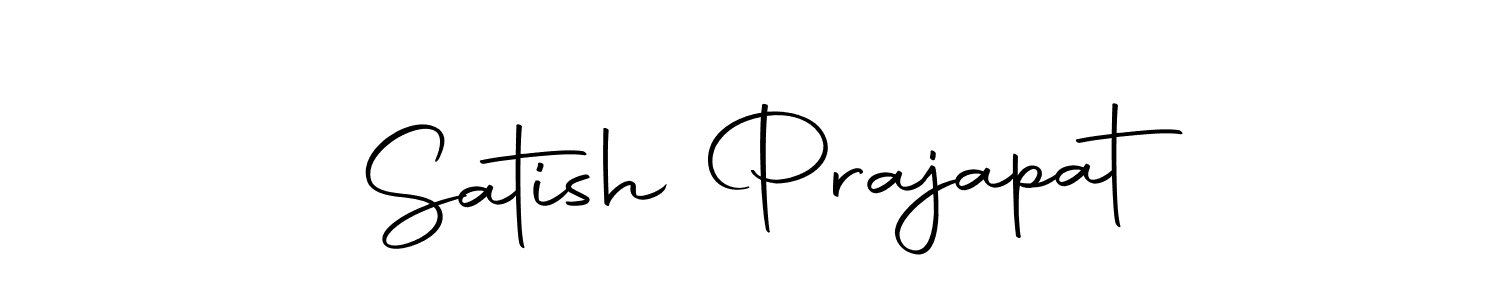 How to make Satish Prajapat signature? Autography-DOLnW is a professional autograph style. Create handwritten signature for Satish Prajapat name. Satish Prajapat signature style 10 images and pictures png