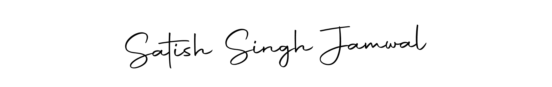 Make a beautiful signature design for name Satish Singh Jamwal. With this signature (Autography-DOLnW) style, you can create a handwritten signature for free. Satish Singh Jamwal signature style 10 images and pictures png