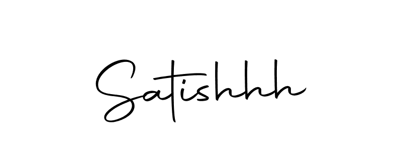 How to make Satishhh name signature. Use Autography-DOLnW style for creating short signs online. This is the latest handwritten sign. Satishhh signature style 10 images and pictures png