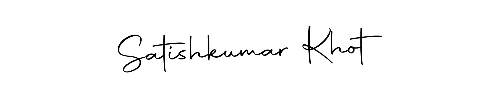 Autography-DOLnW is a professional signature style that is perfect for those who want to add a touch of class to their signature. It is also a great choice for those who want to make their signature more unique. Get Satishkumar Khot name to fancy signature for free. Satishkumar Khot signature style 10 images and pictures png