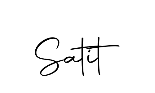 How to make Satit name signature. Use Autography-DOLnW style for creating short signs online. This is the latest handwritten sign. Satit signature style 10 images and pictures png