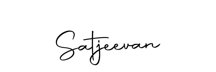 Create a beautiful signature design for name Satjeevan. With this signature (Autography-DOLnW) fonts, you can make a handwritten signature for free. Satjeevan signature style 10 images and pictures png