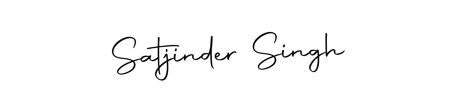 Satjinder Singh stylish signature style. Best Handwritten Sign (Autography-DOLnW) for my name. Handwritten Signature Collection Ideas for my name Satjinder Singh. Satjinder Singh signature style 10 images and pictures png