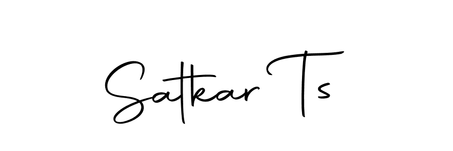 Make a beautiful signature design for name Satkar Ts. With this signature (Autography-DOLnW) style, you can create a handwritten signature for free. Satkar Ts signature style 10 images and pictures png